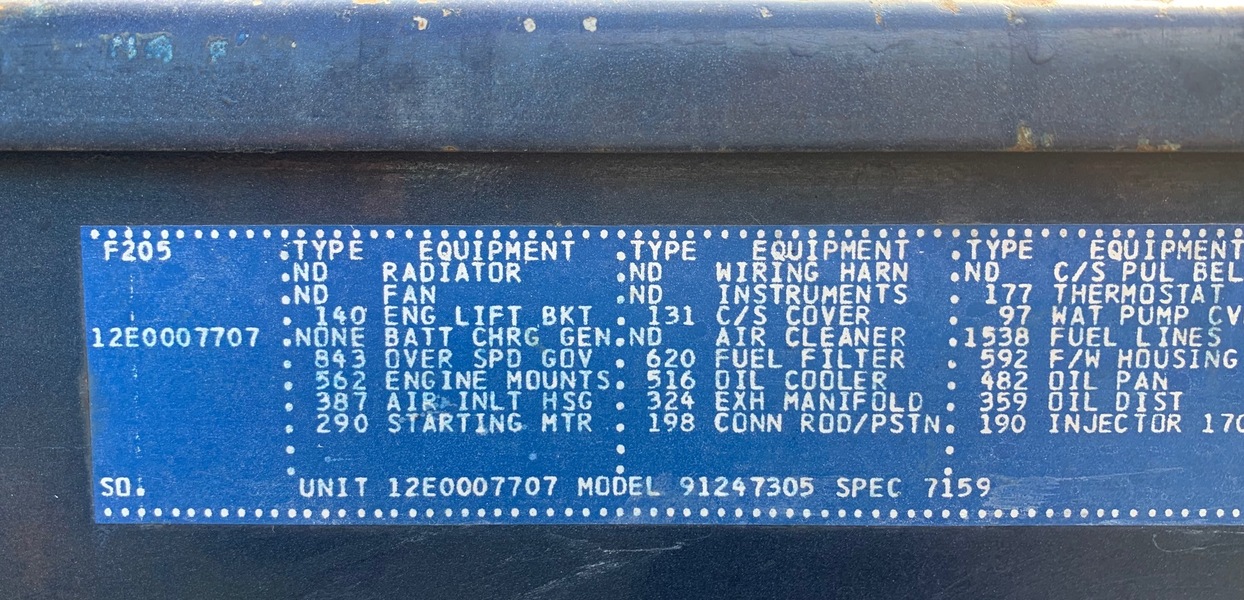 Used Detroit 12V149TT Diesel Engine