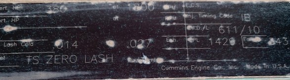 Used Cummins LTA-10G1 Diesel Engine