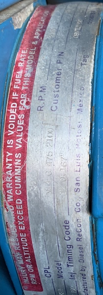 Used Cummins N14-C Diesel Engine