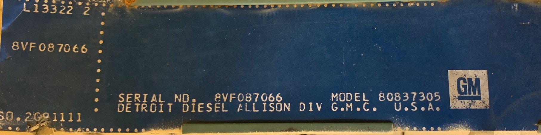 Used Detroit Diesel 8V92T Diesel Engine