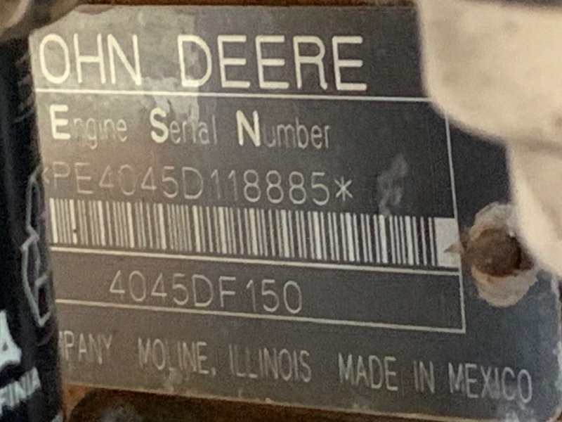 Used John Deere 4045 Diesel Engine