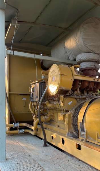 Used Caterpillar 3512C DITA Diesel Engine