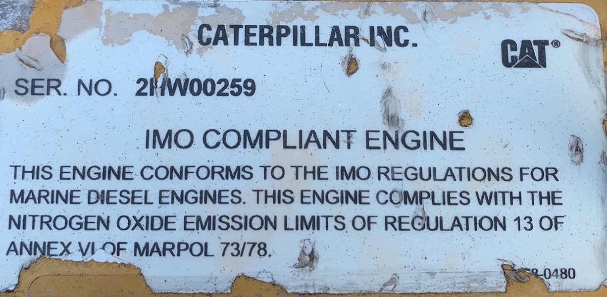 Used Caterpillar 3508 Diesel Engine