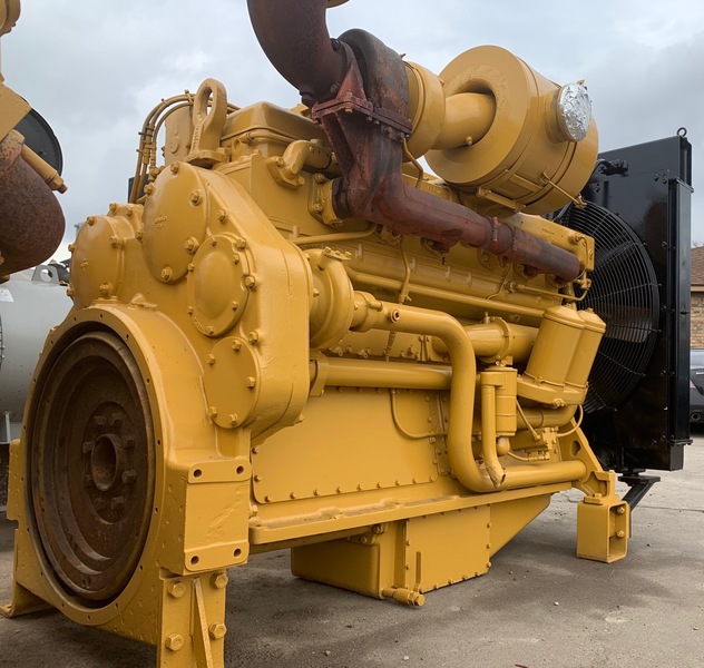 Rebuilt Caterpillar D353 Diesel Engine 46B9109