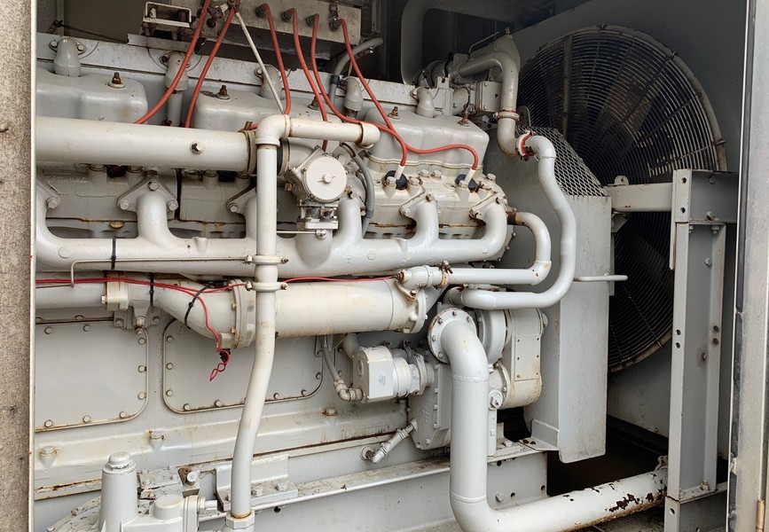 Used Caterpillar G398NA Gas Engine