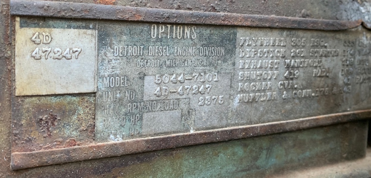 Used Detroit Diesel 453 Engine Core