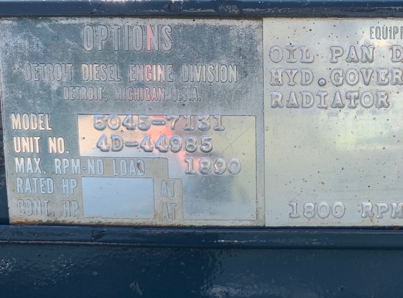 Used Detroit Diesel 4-53 Engine Core