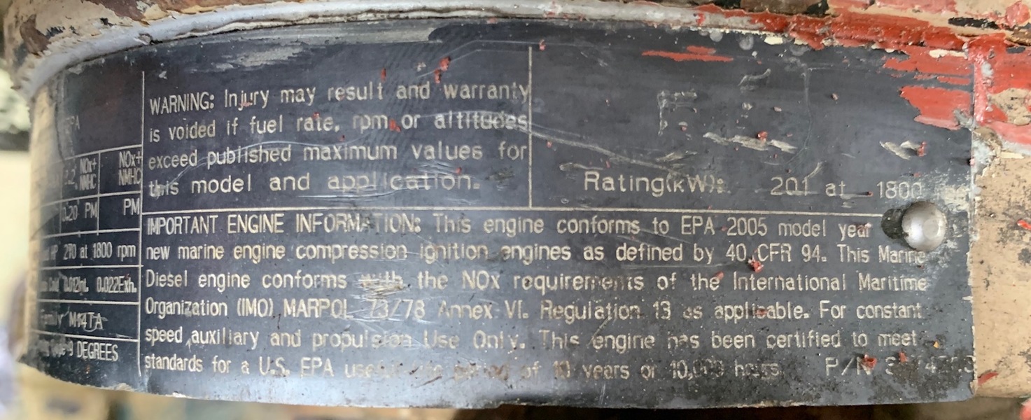 Used Cummins 6CTA8.3 Diesel Engine