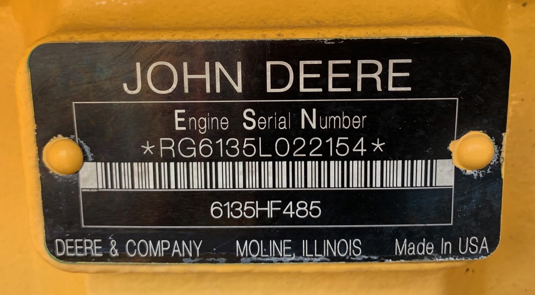Used John Deere 6135 Diesel Engine