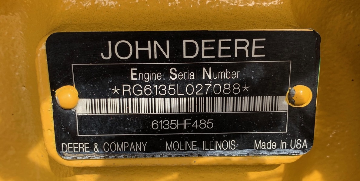 Used John Deere 6135 Diesel Engine