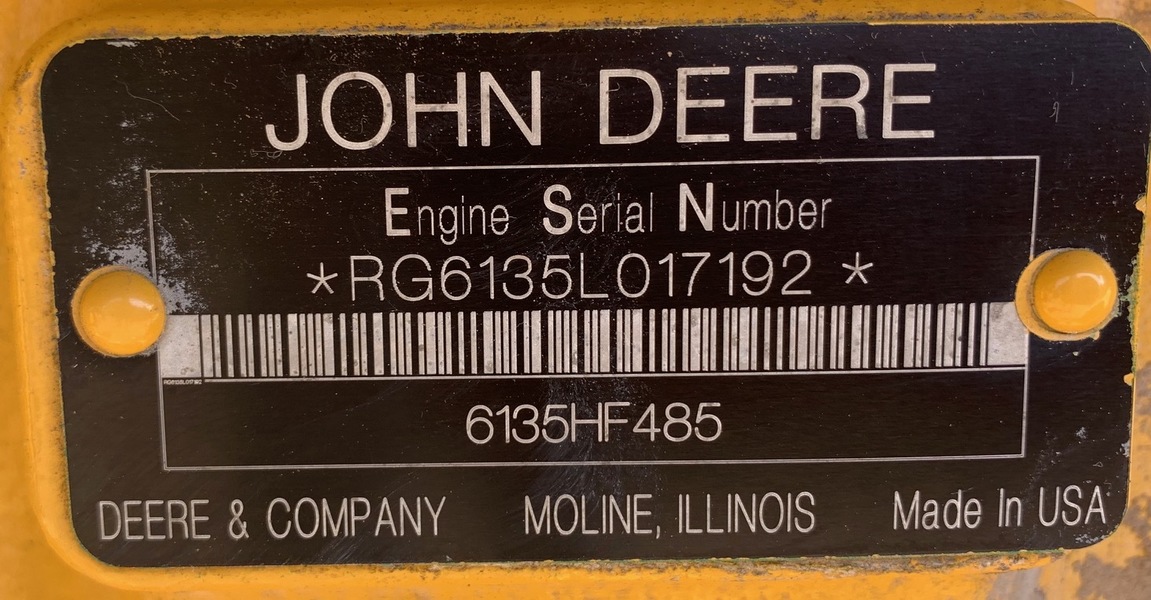 Used John Deere 6135 Engine Core