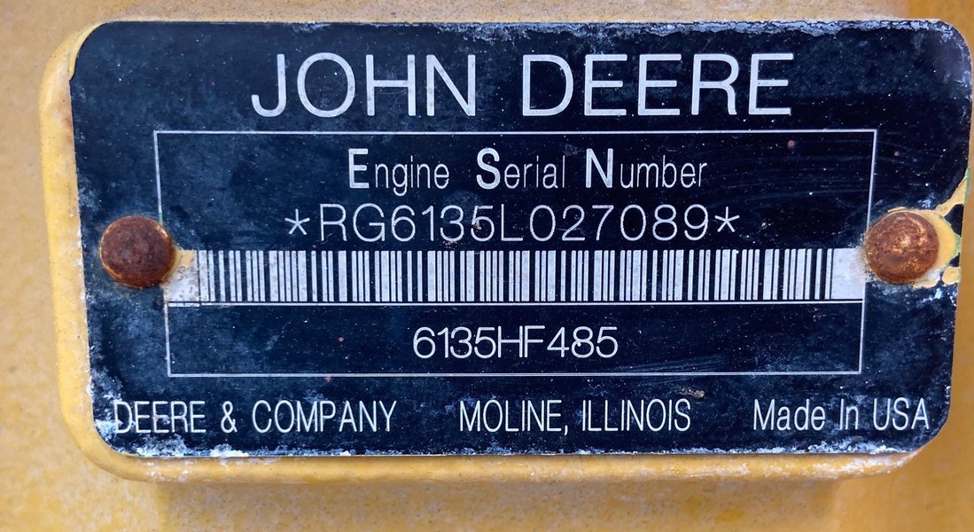 Used John Deere 6135 Engine Core