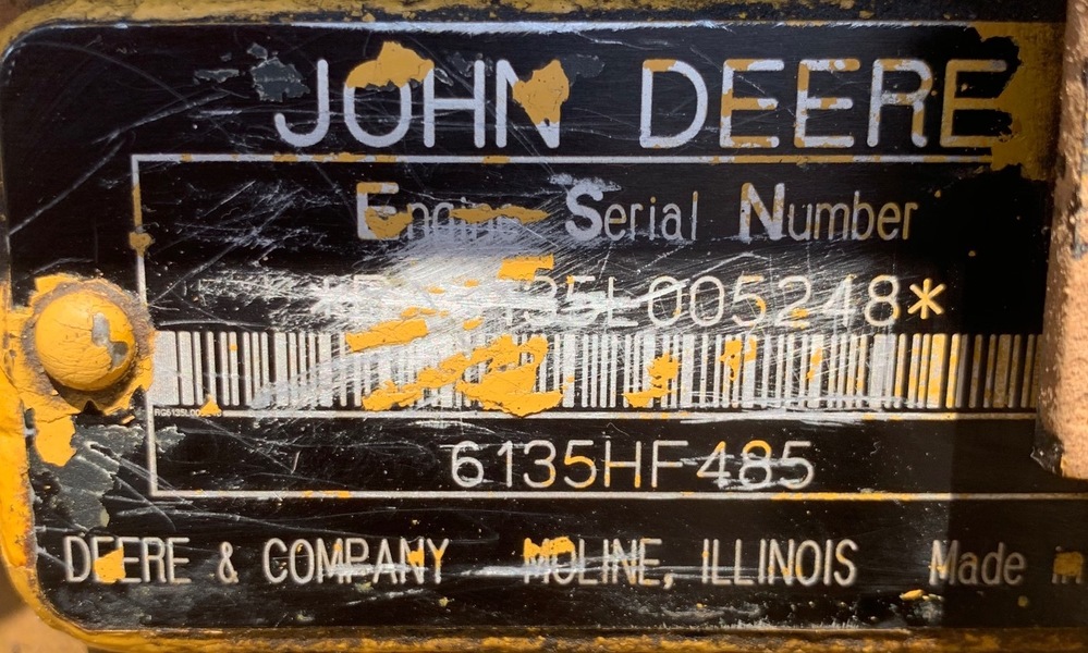 Used John Deere 6135 Engine Core