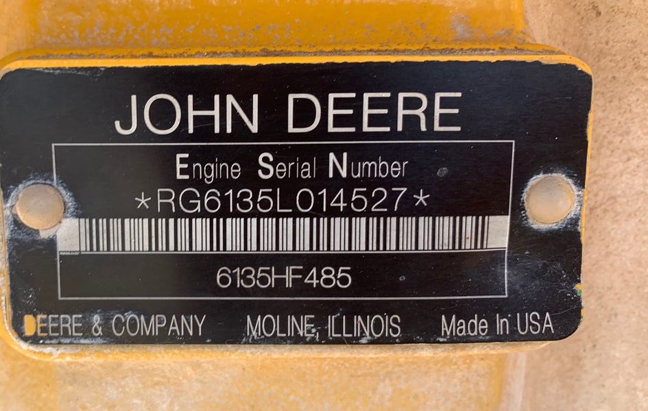 Used John Deere 6135 Engine Core