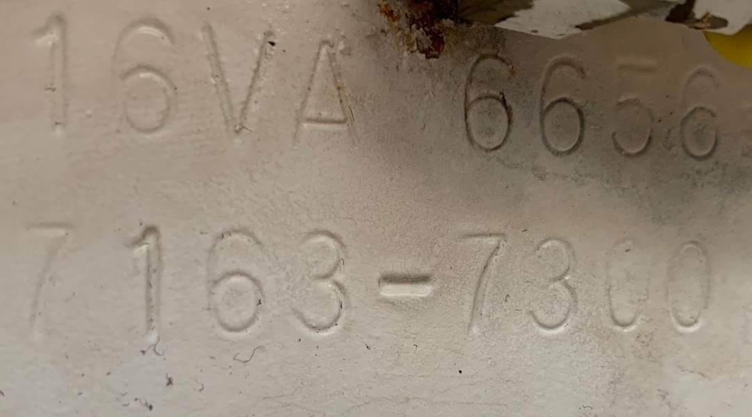 Used Detroit 16V71TTA Diesel Engine