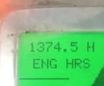 Low Hours John Deere 6125 Diesel Engine