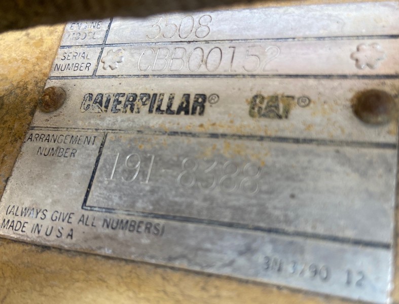 Used Caterpillar 3508B Diesel Engine