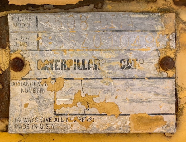 Used Caterpillar 3508 Diesel Engine