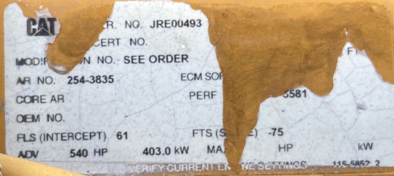 Used Caterpillar C15 Diesel Engine