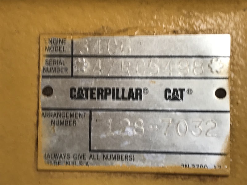 Used Caterpillar 3406 Diesel Engine