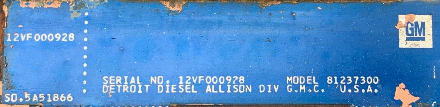 Used Detroit 12V92 Diesel Engine