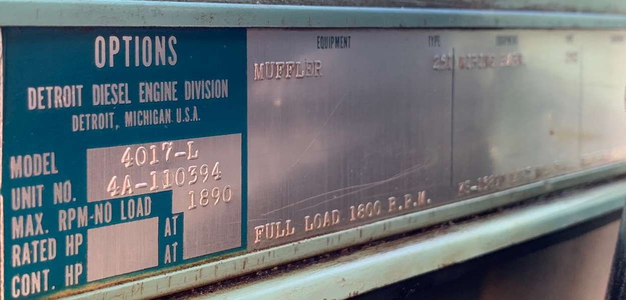 Used Detroit 4-71 Diesel Engine