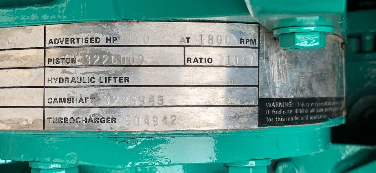 Used Cummins GTA-855 Gas Engine