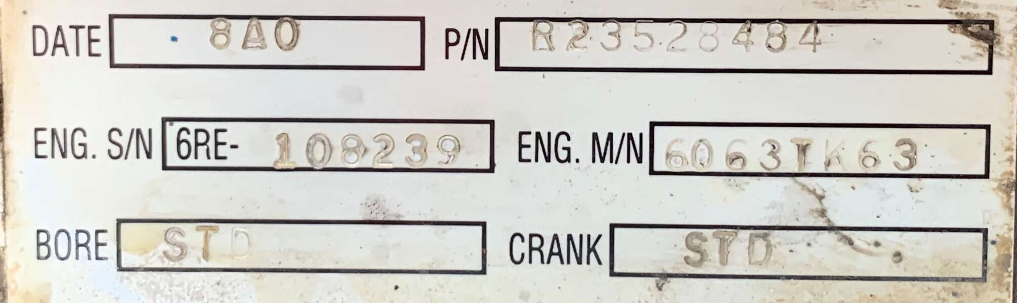 Used Detroit S60 12.7L Diesel Engine