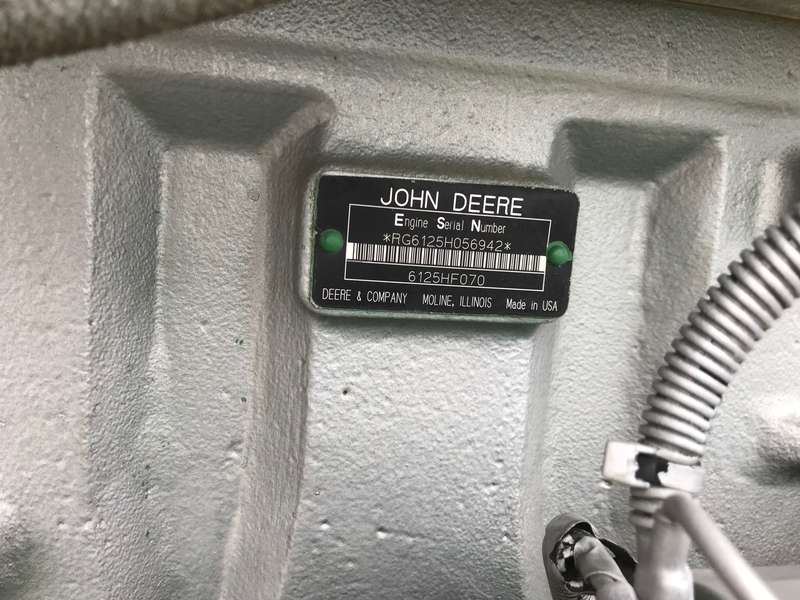 Used John Deere 6125HF070 Diesel Engine