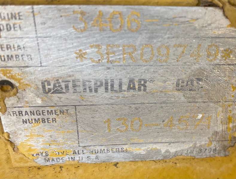 Used Caterpillar 3406C Diesel Engine