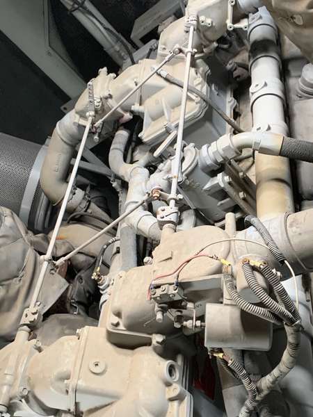 Low Hour Detroit 16V149TI Diesel Engine