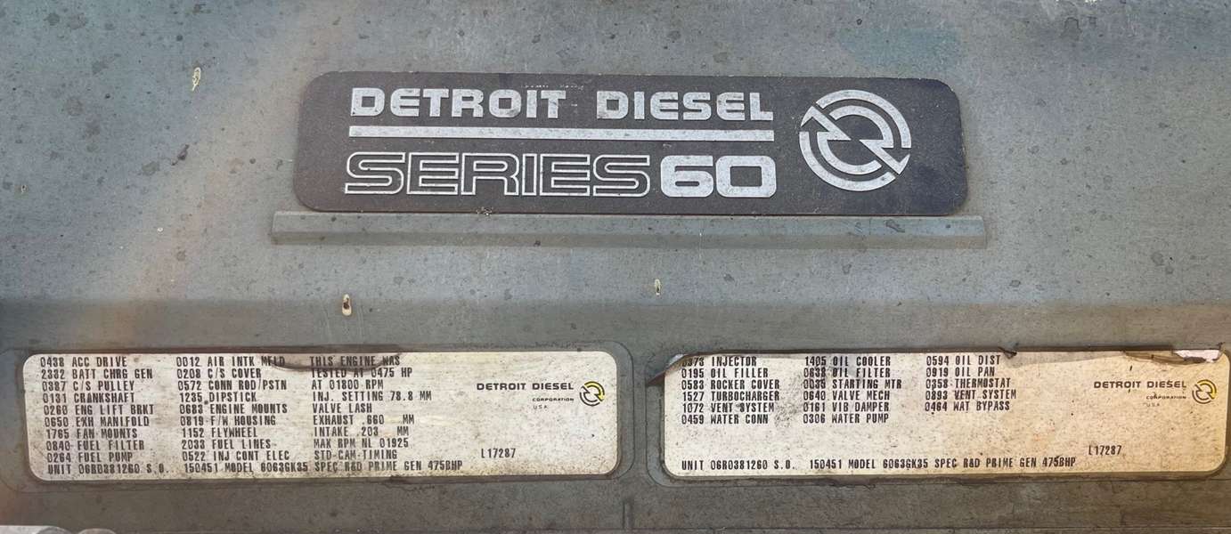 Used Detroit S60 Engine Core