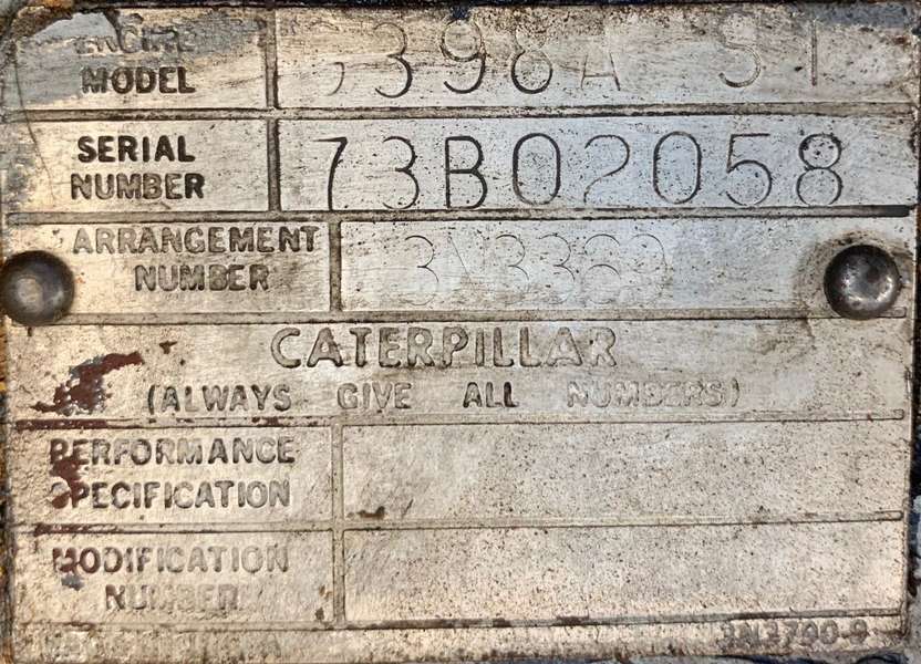 Used Caterpillar G398TA Engine Core