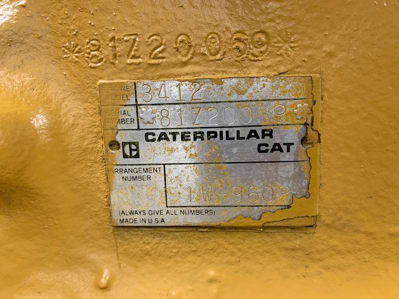 Used Caterpillar 3412 Diesel Engine