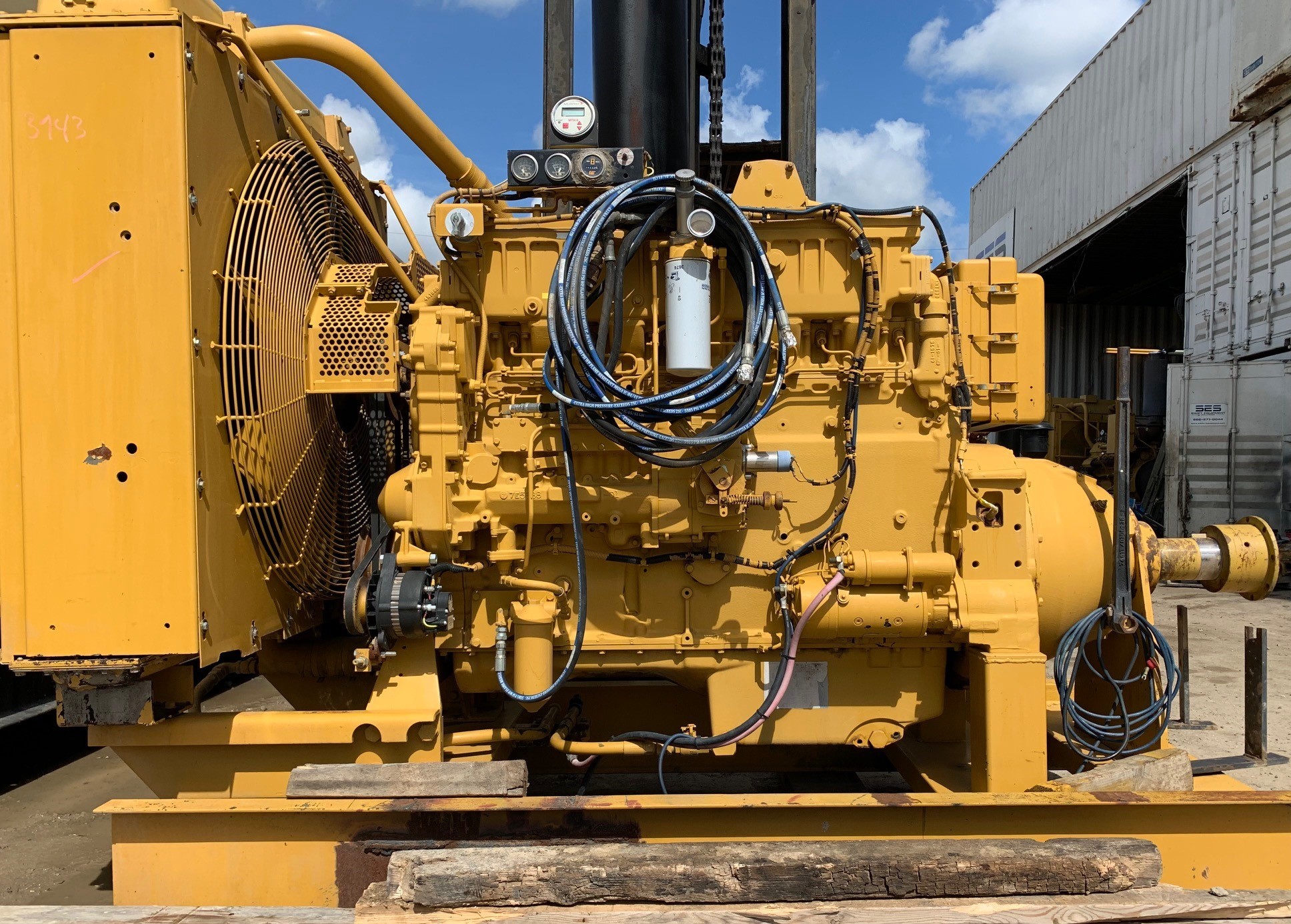 Used Caterpillar 3406B Diesel Engine 2WB14901