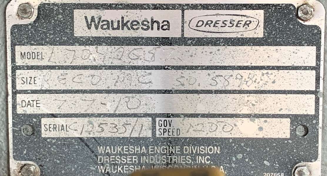 Used Waukesha 7042GSI Gas Engine