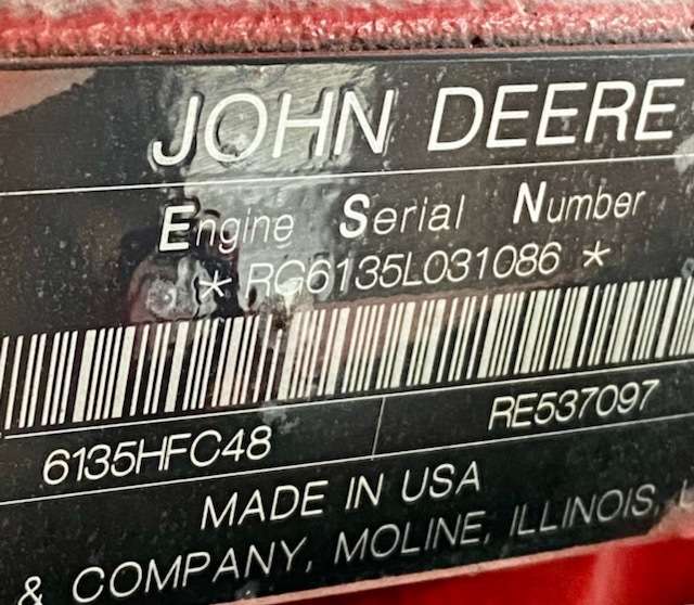 Core John Deere 6135HFC48 Engine Core