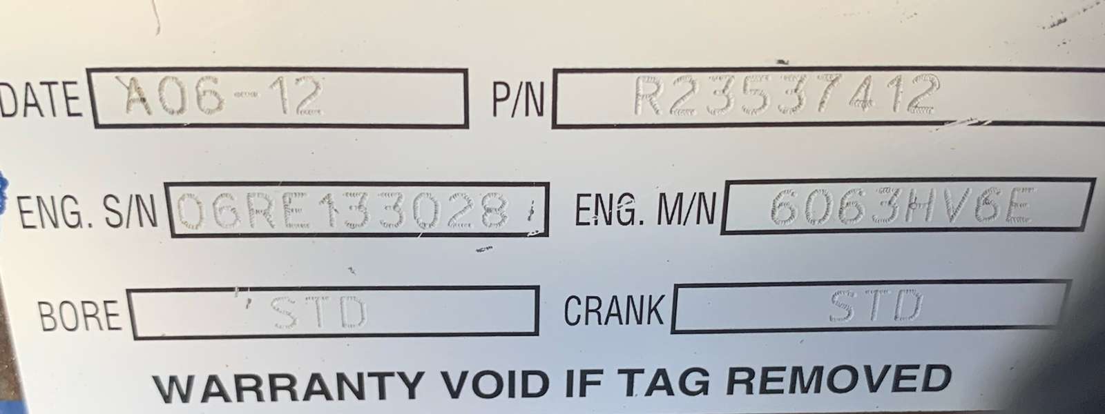 Used Detroit S60 14L Diesel Engine