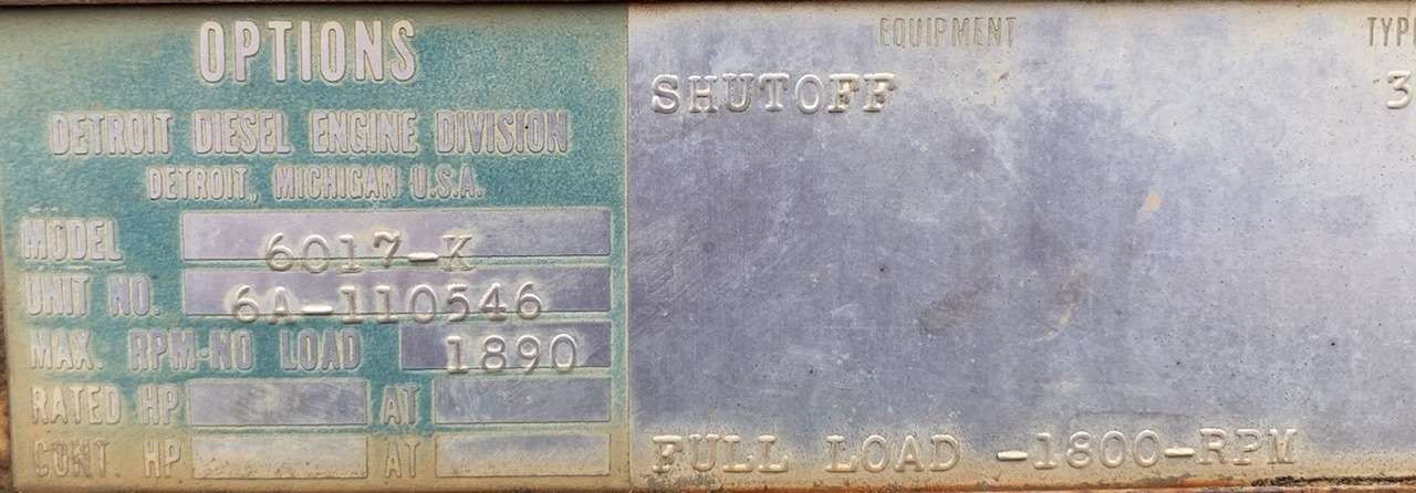 Used Detroit 671 Engine Core