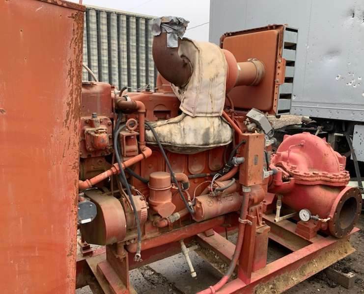 Used Detroit 471T Diesel Engine
