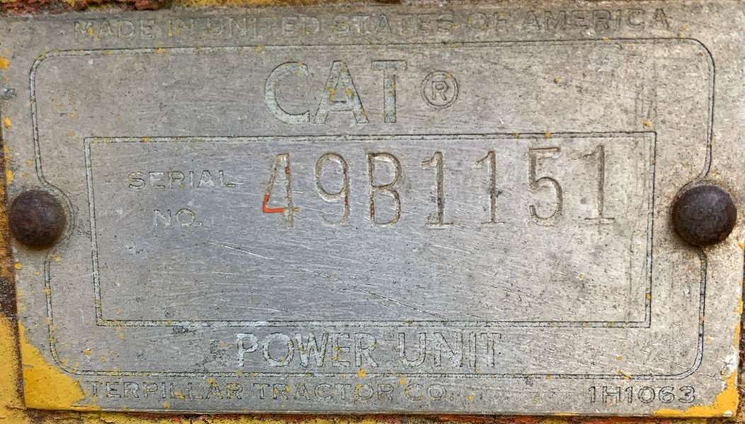 Core missing parts Caterpillar D342 Engine Core