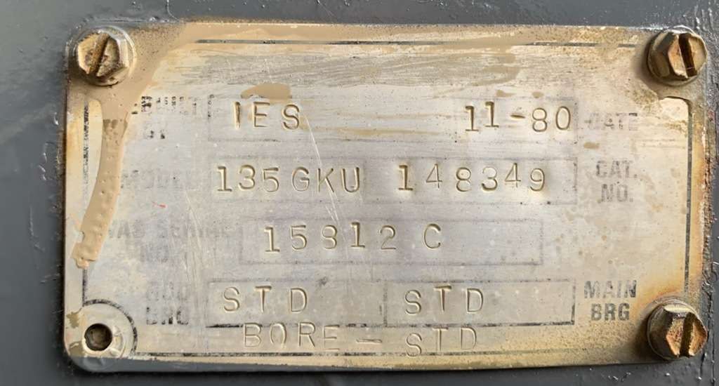 Used Waukesha 135GKU Gas Engine