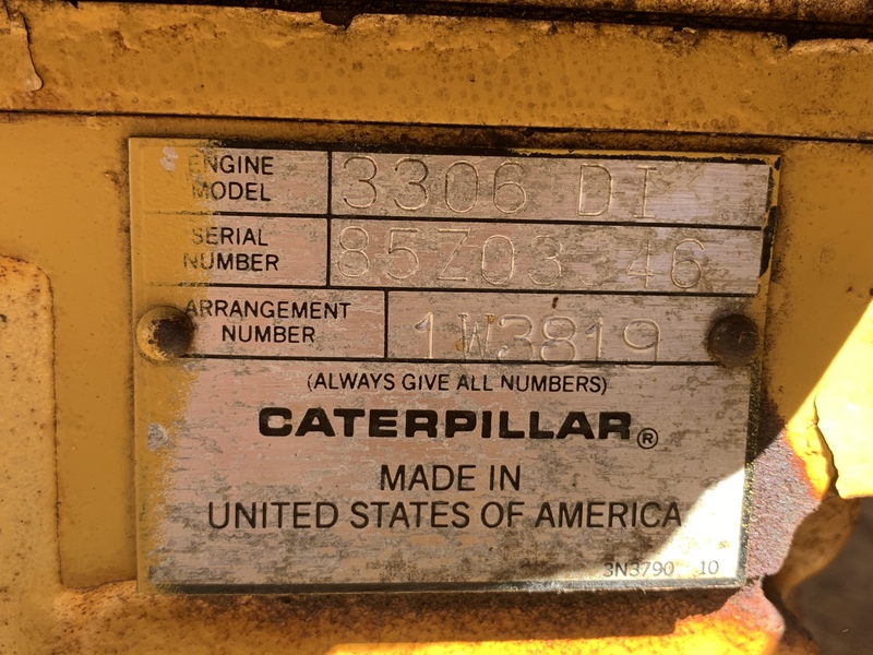 Used Caterpillar 3306DIT Marine Engine Core