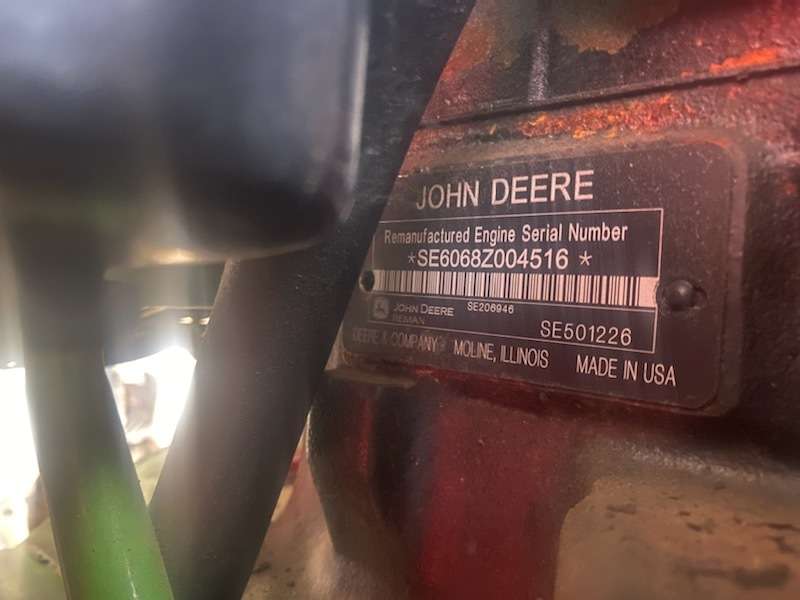 Used John Deere 6068HF485 Diesel Engine