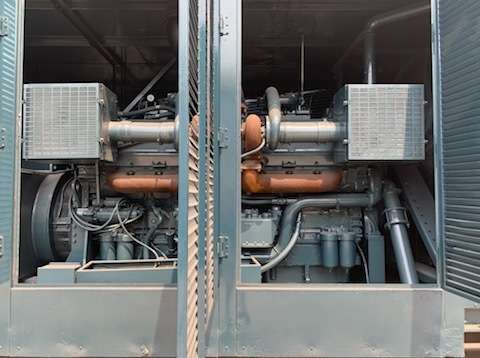 Low Hours Detroit 16V149TT Diesel Engine