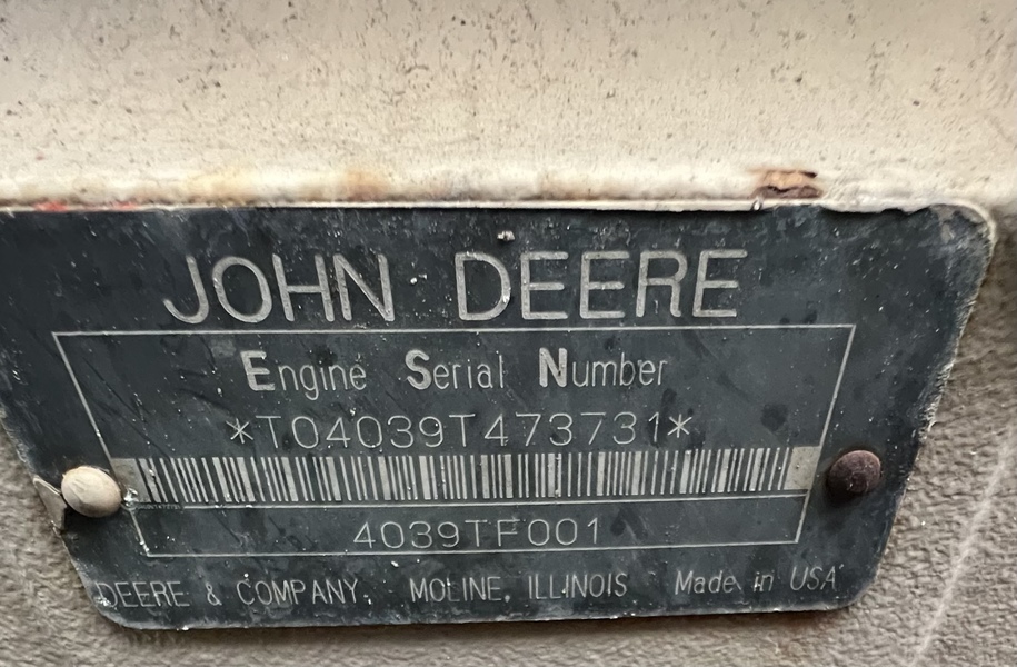 Core John Deere 4039T Engine Core