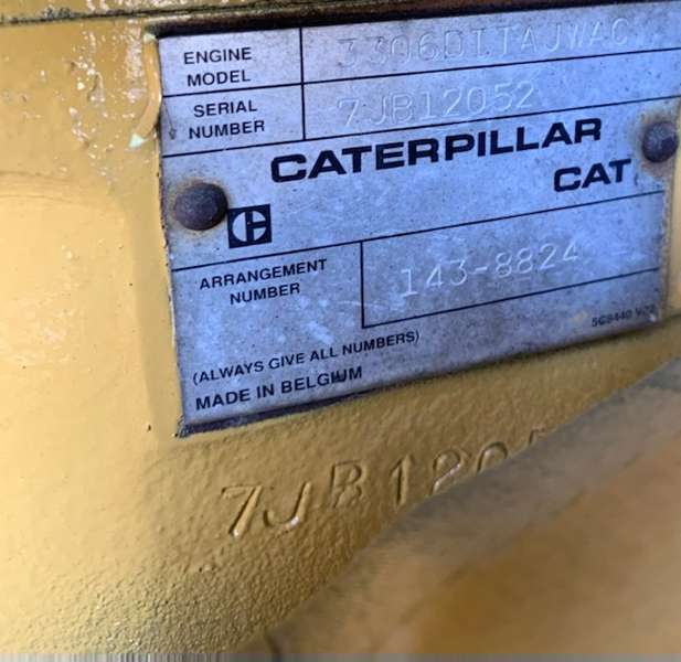 Used Caterpillar 3306DITA Diesel Engine