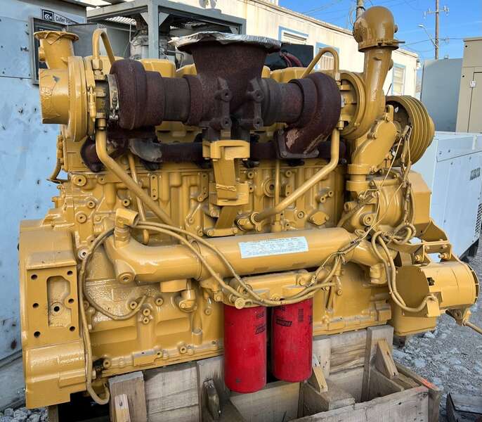 Used Caterpillar C18TT Diesel Engine