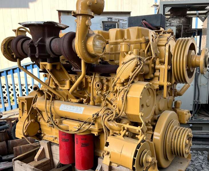 Used Caterpillar C18TT Diesel Engine