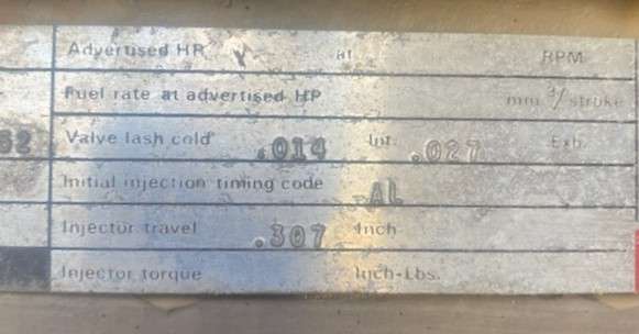 Used Cummins KT38 Diesel Engine